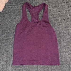 Lululemon Swiftly Tech Racerback Tank Top 2.0 Race Length size 2 Grape Thistle